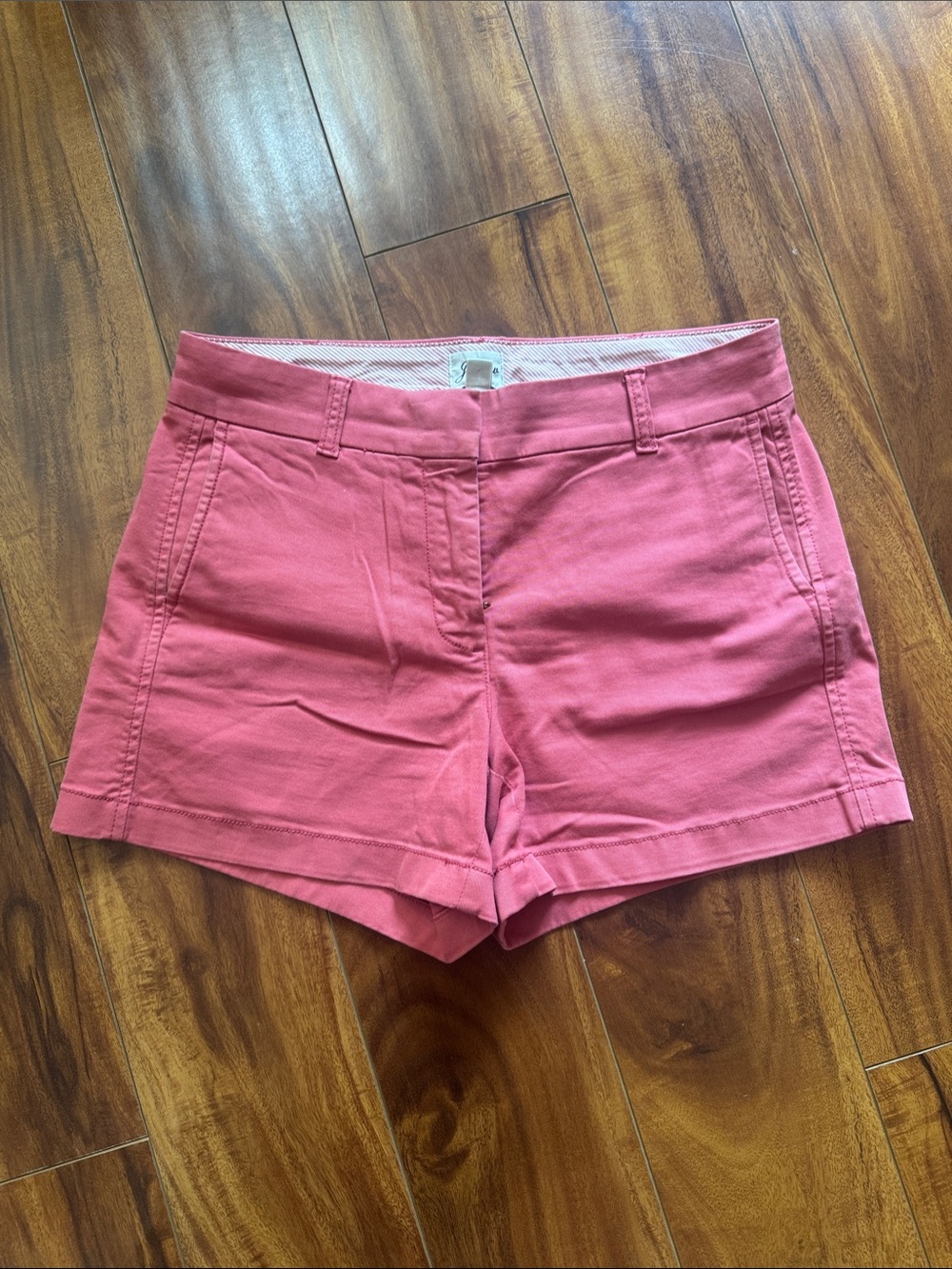 J Crew Women’s Casual Pink Chino Shorts